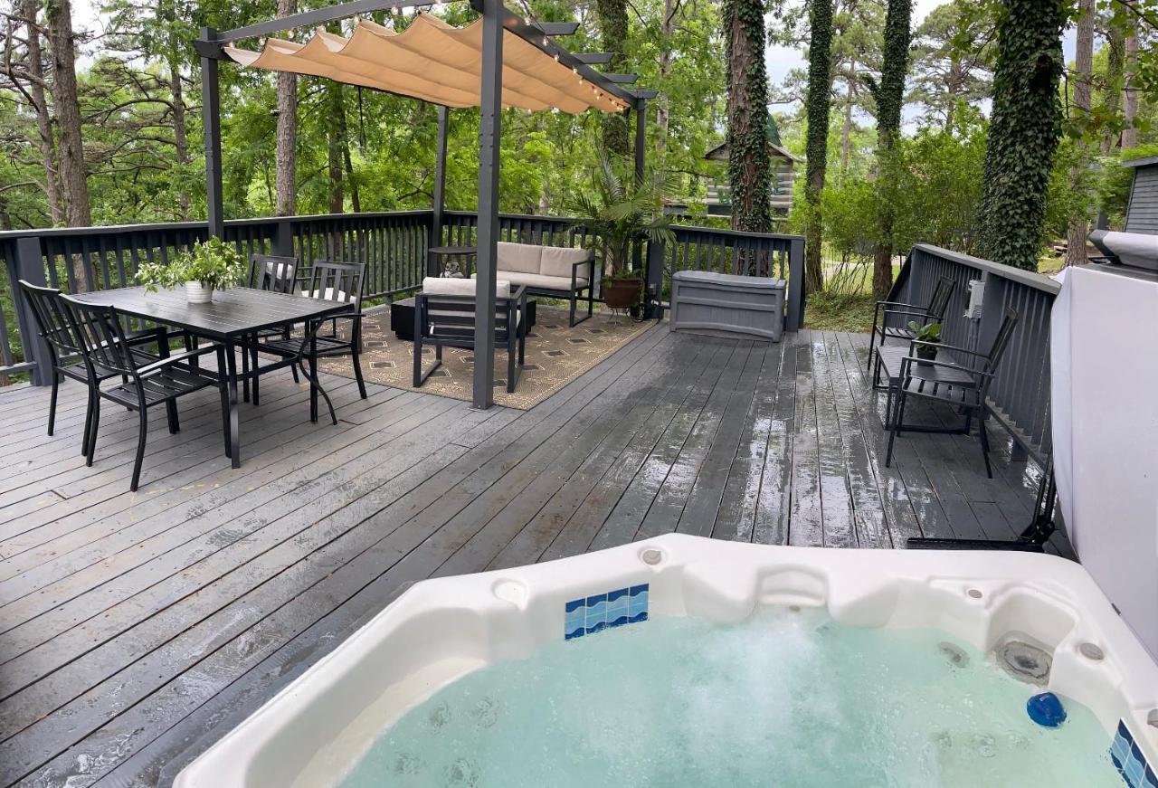 Cabin #6 With Hot Tub Deck And Sunset View At Loblolly Pines Apartamento Eureka Springs Exterior foto